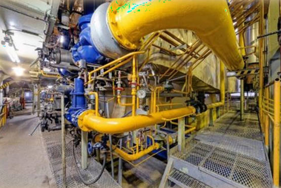 In Plant Ammonia Pipeline